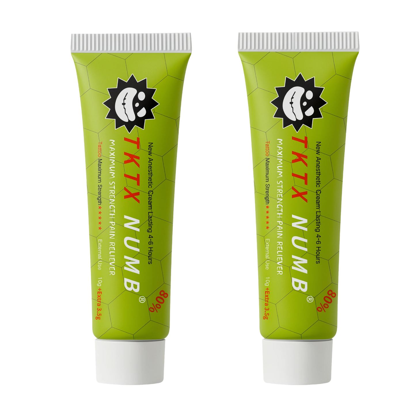 TKTX Numbing Cream 2 Tube Set (Buy 2 get 1 FREE)