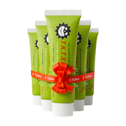 TKTX Numbing Cream 5 Tube Set (Buy 5 get 3 FREE)