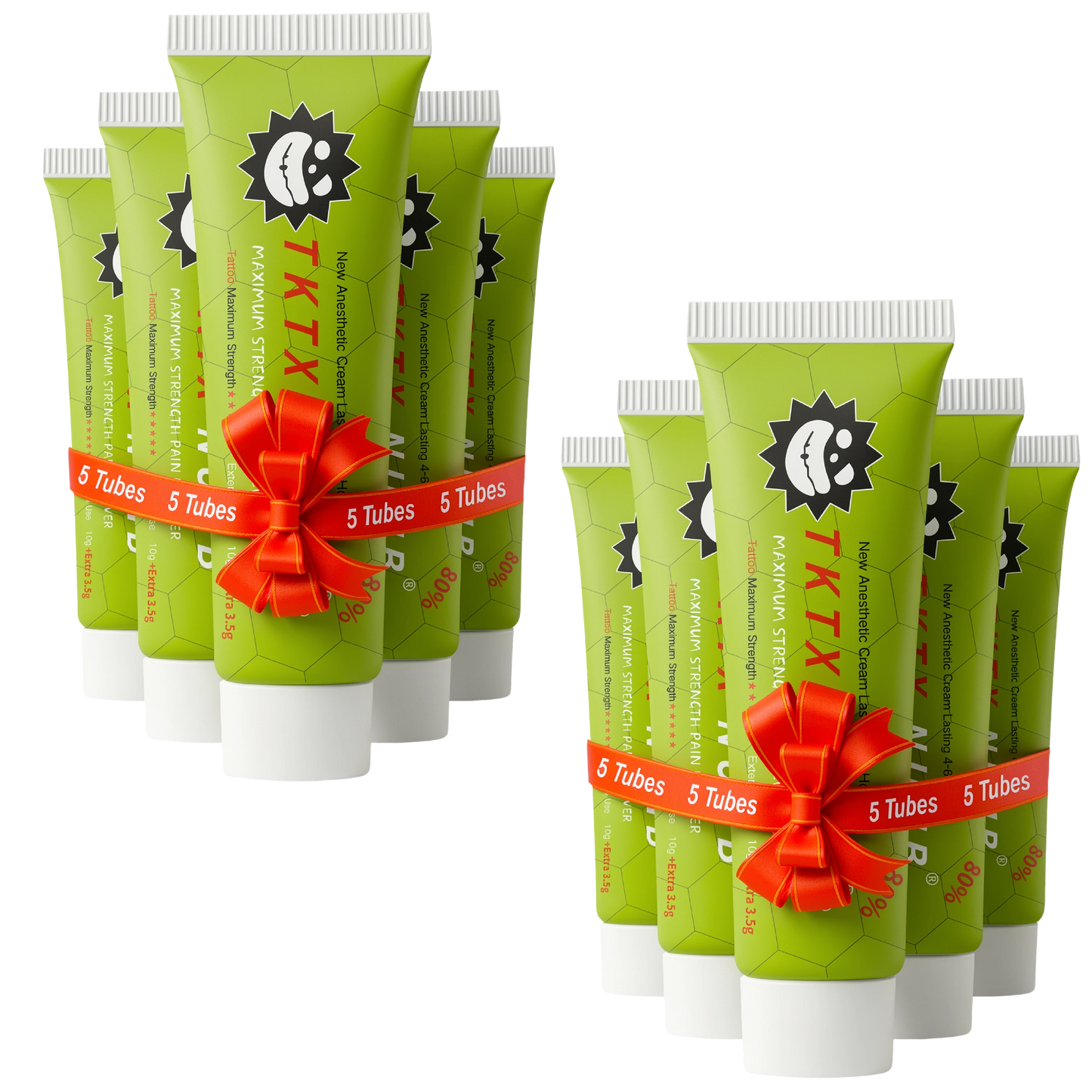 TKTX Numbing Cream / 10 Tube Set (Buy 10 get 5 FREE)